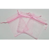 10 Sacchetti in organza per confetti Rosa 10 Sacchetti in organza per confetti Rosa