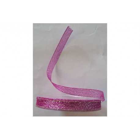 Nastro Fucsia Glitterato 20mmx23mt