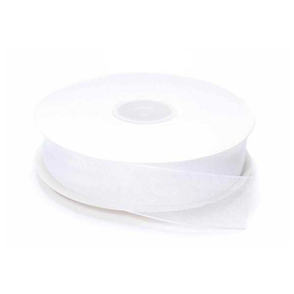 Nastro Organza Bianco 40mmx23mt