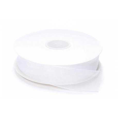 Nastro Organza Bianco 40mmx23mt