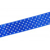 Nastro Doppio Raso Pois Blu 10mmx50mt Nastro Doppio Raso Pois Blu 10mmx50mt