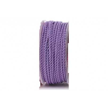 Cordino ritorto in Rayon 3mmx25m Lilla Cordino ritorto in Rayon 3mmx25m Lilla