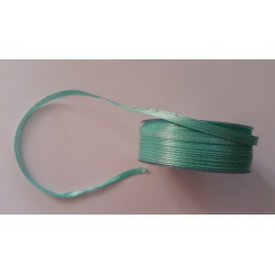 Nastro Doppio Raso Verde Tiffany 3mmx50mt