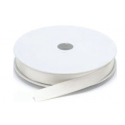 Nastro Doppio Raso Bianco 6mmx50mt