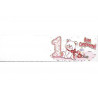 5 bigliettini per bomboniere stampabili Primo Compleanno Tema rosa 5 bigliettini per bomboniere stampabili Primo Compleanno Tema rosa