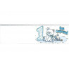 5 bigliettini per bomboniere stampabili Primo Compleanno Tema celeste 5 bigliettini per bomboniere stampabili Primo Compleanno Tema celeste