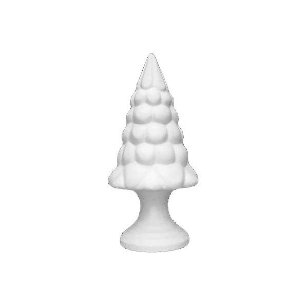 Albero in polistirolo alto 32 cm e largo 16 cm