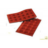 Diamanti Silikomart: stampo 18 mini porzioni, piccoli diamanti, in silicone da 35 x h 23 mm, SF048 da Silikomart Diamanti Silikomart: stampo 18 mini porzioni, piccoli diamanti, in silicone da 35 x h 23 mm, SF048 da Silikomart