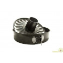 Tortiera antiaderente apribile 2 fondi diametro 28 cm ed altezza 6 cm