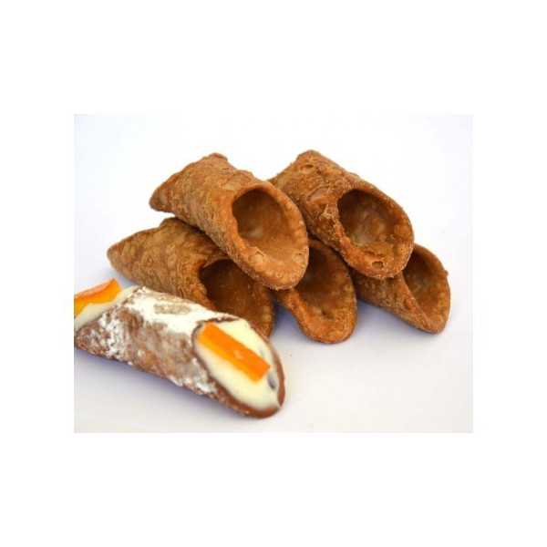 Cialde Bucce Cannolo Siciliano Mignon  pz 12
