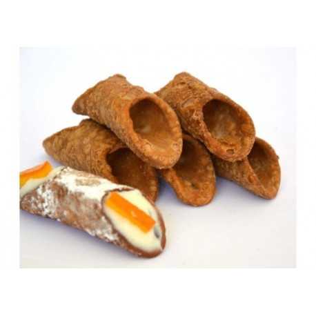 Cialde Bucce Cannolo Siciliano Mignon  pz 12