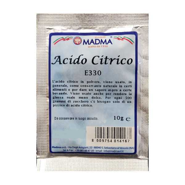 Bustina Acido Citrico in polvere gr 10