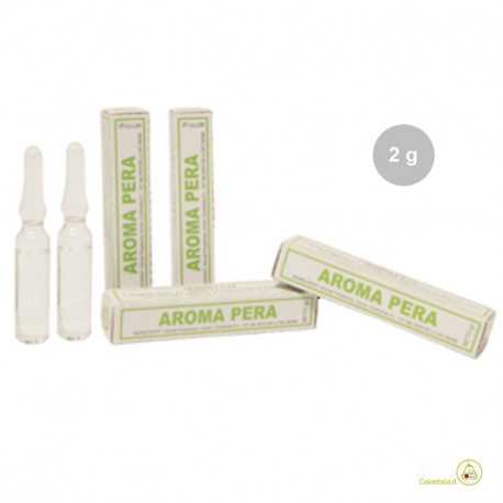 Aroma pera liquido da Madma in fiala da 2 g, per aromatizzare impasti e creme per dolci Aroma pera liquido da Madma in fiala da 2 g, per aromatizzare impasti e creme per dolci