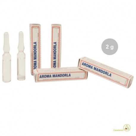 Aromi alimentari per dolci, torte, panna e creme, 2 fiale da 2 g di aroma di Mandorla dolce liquido Aromi alimentari per dolci, torte, panna e creme, 2 fiale da 2 g di aroma di Mandorla dolce liquido