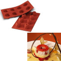Stampo per 8 Small Gugelhopf in silicone diametro 5,5 cm da Silikomart