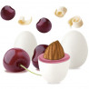 Maxtris Amarena: confetti bianchi con mandorla tostata avvolta con cioccolato bianco al gusto di amarena Maxtris Amarena: confetti bianchi con mandorla tostata avvolta con cioccolato bianco al gusto di amarena