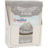 Colorante in polvere grigio, idrosolubile, uso alimentare, in bustina da 5 g, di Madma Colorante in polvere grigio, idrosolubile, uso alimentare, in bustina da 5 g, di Madma
