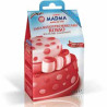 Panetto di pasta di zucchero rossa da 250 g di Madma Panetto di pasta di zucchero rossa da 250 g di Madma