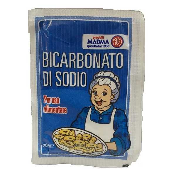 Bustina Bicarbonato di sodio dal peso di 20 g