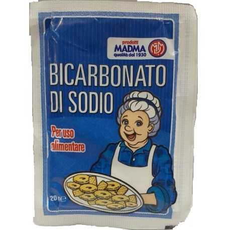 Bustina Bicarbonato di sodio dal peso di 20 g Bustina Bicarbonato di sodio dal peso di 20 g