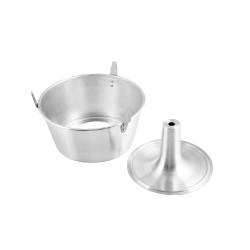 Linea Liotti Chiffon Cake in Alluminio (Ø20/26cm) – Tortiera con Piedini per...