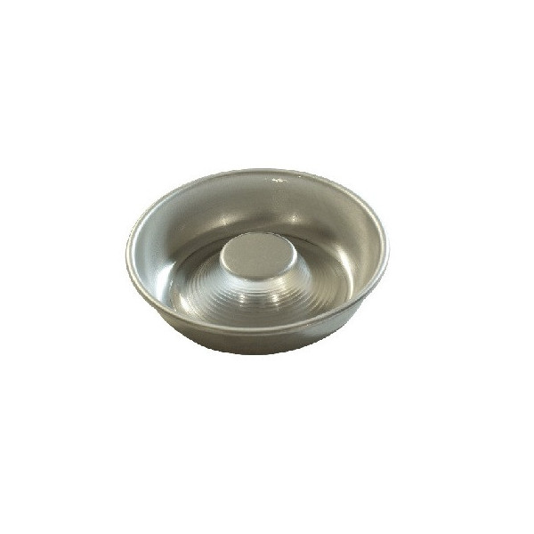 Formina Savarin o Babà con crema diametro 7 e 10 cm, in alluminio