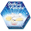 500 g Astuccio Lieto Evento Stelle Crispo della Felicità Bianco