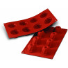 Stampo per 8 Small Gugelhopf in silicone diametro 5,5 cm da Silikomart