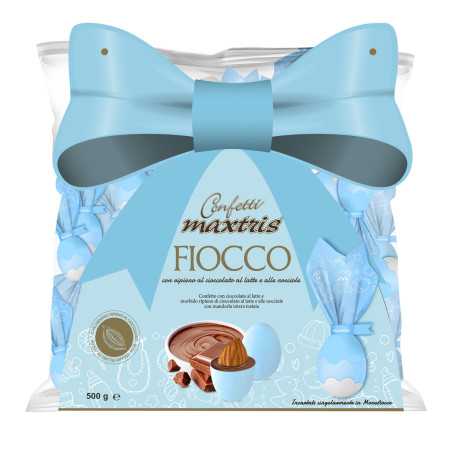 Busta Maxtris Fiocco Azzurro 500gr Busta Maxtris Fiocco Azzurro 500gr