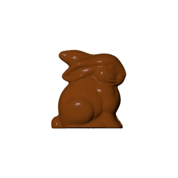 Stampo Coniglio da 250 g: stampo in policarbonato pe cioccolato a forma di coniglio