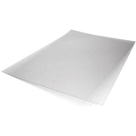50 Fogli in Pvc per alimenti o fogli acetati 60 cm x 40 cm da Silikomart