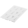 Kit Cake to go 45: set 2 stampi in silicone con Cutter in plastica e box con vassoi da Silikomart Kit Cake to go 45: set 2 stampi in silicone con Cutter in plastica e box con vassoi da Silikomart
