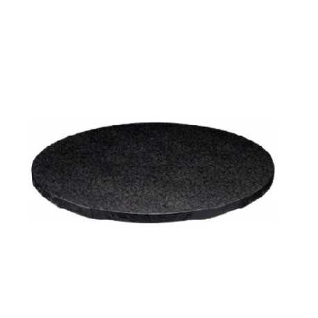 Base nera per torta o vassoio sotto-torta tondo nero, cakeboard nero diametro 20 cm da Silikomart Base nera per torta o vassoio sotto-torta tondo nero, cakeboard nero diametro 20 cm da Silikomart