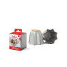 Stampo pandoro da 70 g in alluminio anodizzato da Decora