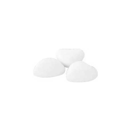 Confetti Cuore Magnum bianchi Maxtris di cioccolato fondente in scatola da 1 Kg Confetti Cuore Magnum bianchi Maxtris di cioccolato fondente in scatola da 1 Kg