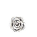 Set di 8 o 56 rose piccole argento per decorazioni in zucchero