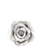 Set di 8 o 56 rose piccole argento per decorazioni in zucchero Set di 8 o 56 rose piccole argento per decorazioni in zucchero