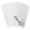 Set di 25 sacchetti party 10x24 cm: bustine trasparenti con laccetti da Wilton