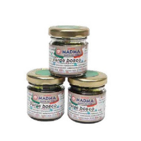 Colorante alimentare in gel Verde Scuro  in barattolino da 25 g di Madma