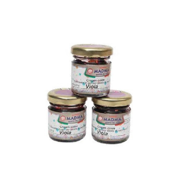 Colorante alimentare in gel Viola in barattolino da 25 g di Madma