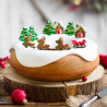 Ciambella Decora, stampo acciaio antiaderente, di diametro da 20 a 28 cm ed h7,5 cm
