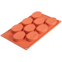 Ovals Silikomart (5/8,5/11cl) – Stampo in Silicone per Monoporzioni Ovali