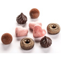 Kit stampi praline tridimensionali di Cioccolato o Choco Mix 3D: set 4 stampi in silicone per praline 3D da Silikomart