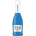 Santero 958 Blue: cocktail vitivinicolo spumante semi dolce in bottiglia colore blu da 20 cl