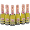 Bottega Petalo dell'amore Vino Spumate Moscato dolce in bottiglia con rosa da 20 cl