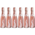 Bottega Rosé Vino Spumate Rosato Brut Millesimato in bottiglia colore rosa oro da 20 cl
