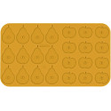Stampo Mela e Pera in silicone giallo da Silikomart Linea Naturae