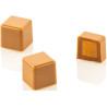 Kit Cubo 01 per 24 cioccolatini ripieni: CH029 stampo Tritan forma cubo + stampo silicone per inserti da Silikomart Kit Cubo 01 per 24 cioccolatini ripieni: CH029 stampo Tritan forma cubo + stampo silicone per inserti da Silikomart