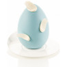 Stampo gelato Mul3D Egg per 5 Uova 3D da 100 ml  in silicone Top White da Silikomart