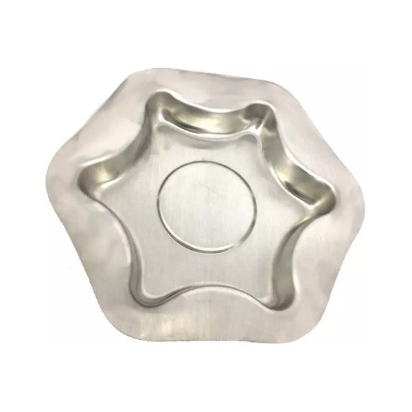 Stampo Stella in alluminio cm 25 x h4,5 Spessore 1,4 mm